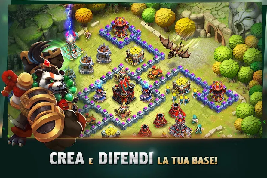 Clash of Lords 2: Italiano (Клэш оф Лордс 2)  [МОД Все открыто] Screenshot 1