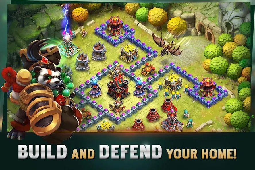 Clash of Lords: Guild Castle (Клэш оф Лордс)  [МОД Unlocked] Screenshot 1