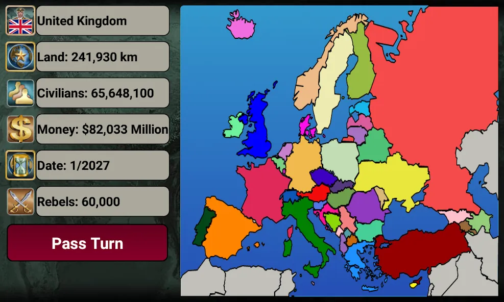 Europe Empire  [МОД Menu] Screenshot 2