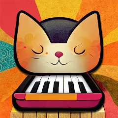 Скачать взломанную Cat Piano Meow - Sounds & Game  [МОД Unlimited Money] - полная версия apk на Андроид