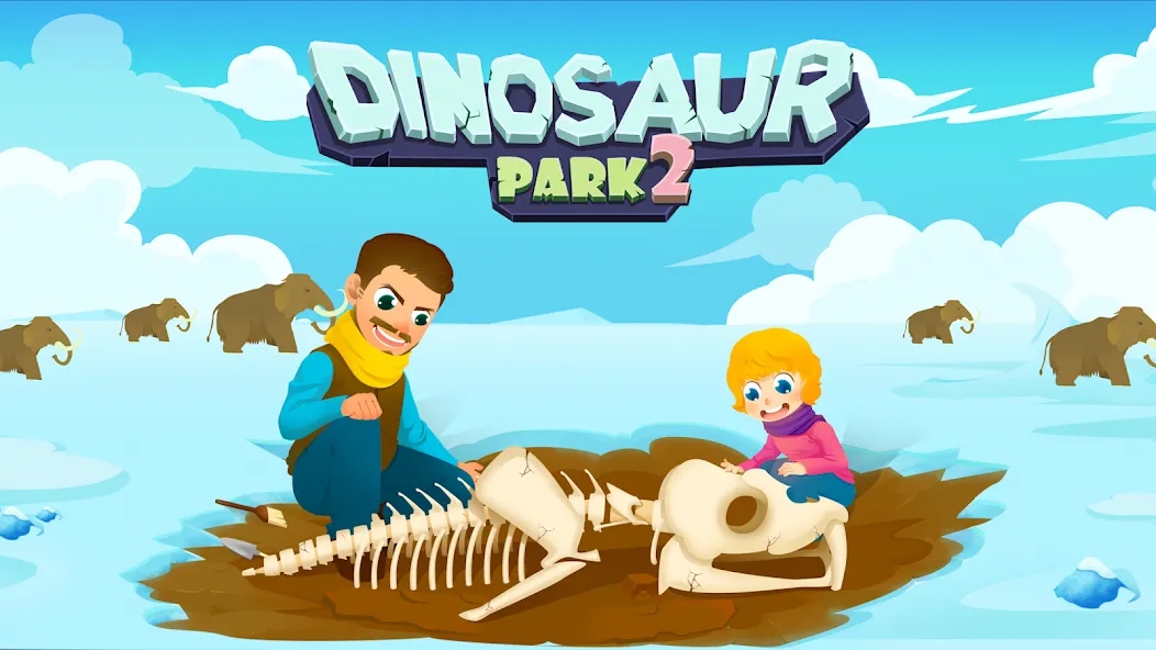 Dinosaur Park 2 - Kids Games  [МОД Unlimited Money] Screenshot 1