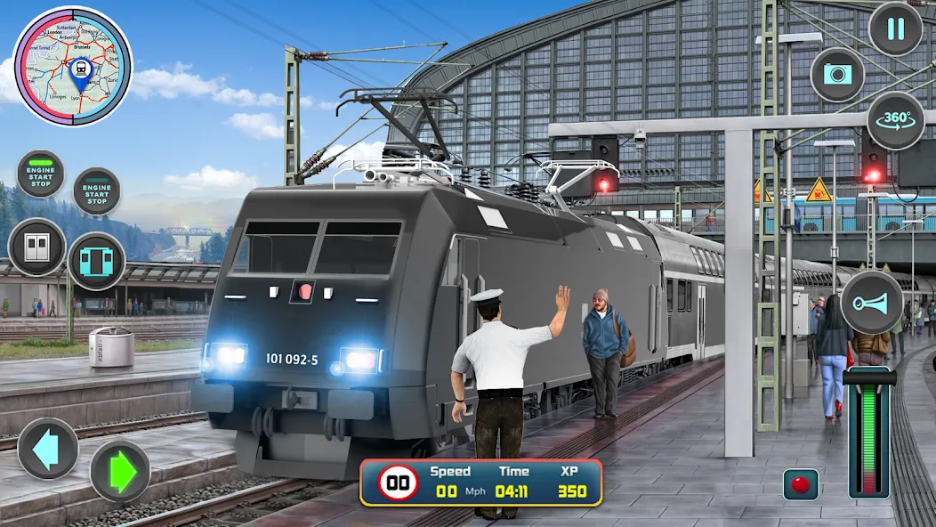 City Train Driver- Train Games  [МОД Unlocked] Screenshot 1