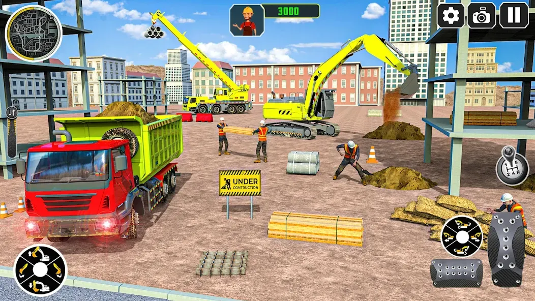 City Construction Simulator 3D  [МОД Меню] Screenshot 4