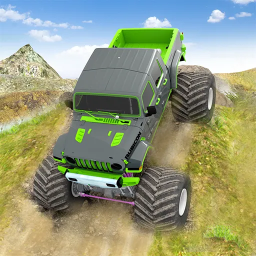 Monster Truck Off Road Racing  [МОД Бесконечные монеты] Screenshot 1