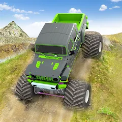 Взломанная Monster Truck Off Road Racing  [МОД Бесконечные монеты] - полная версия apk на Андроид