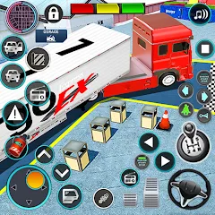 Скачать взломанную Truck parking Jam Game: Puzzle  [МОД Меню] - стабильная версия apk на Андроид