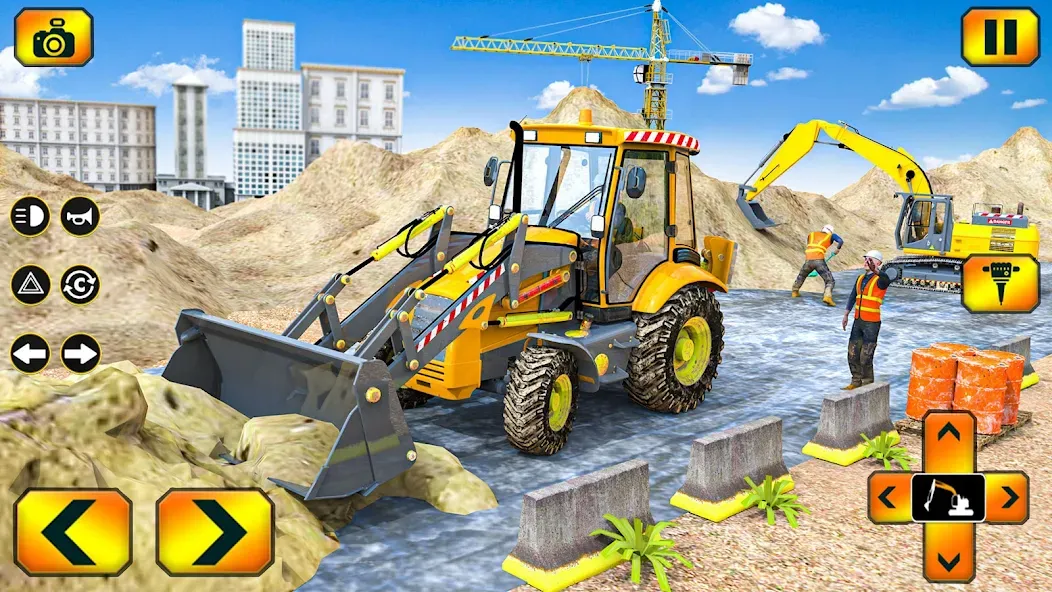 Sand Excavator Simulator Games  [МОД Меню] Screenshot 4