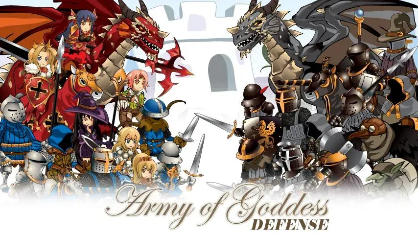 Army of Goddess Defense (Армия Обороны Богинь)  [МОД Много монет] Screenshot 1