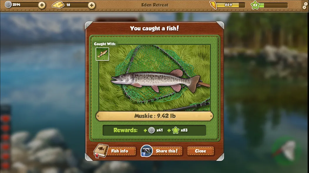 Fishing World (Фишинг Ворлд)  [МОД Unlocked] Screenshot 2