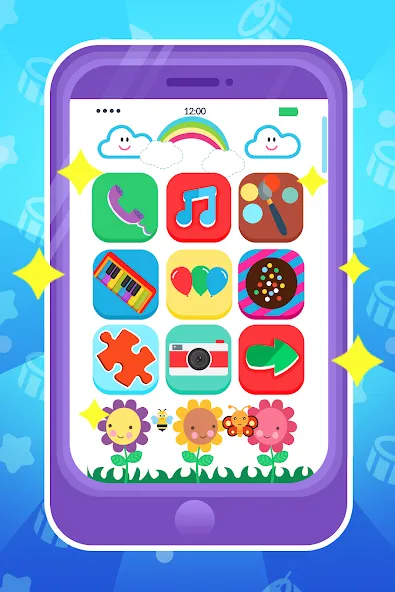 Baby Phone: Toddler Games (Беби Фон)  [МОД Все открыто] Screenshot 5