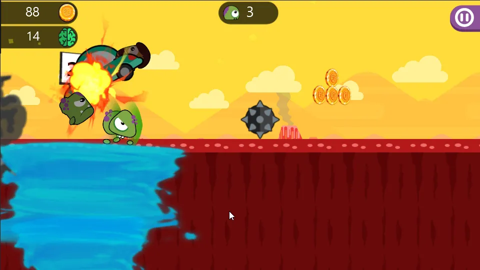 Monster Run: Jump Or Die  [МОД Бесконечные деньги] Screenshot 4