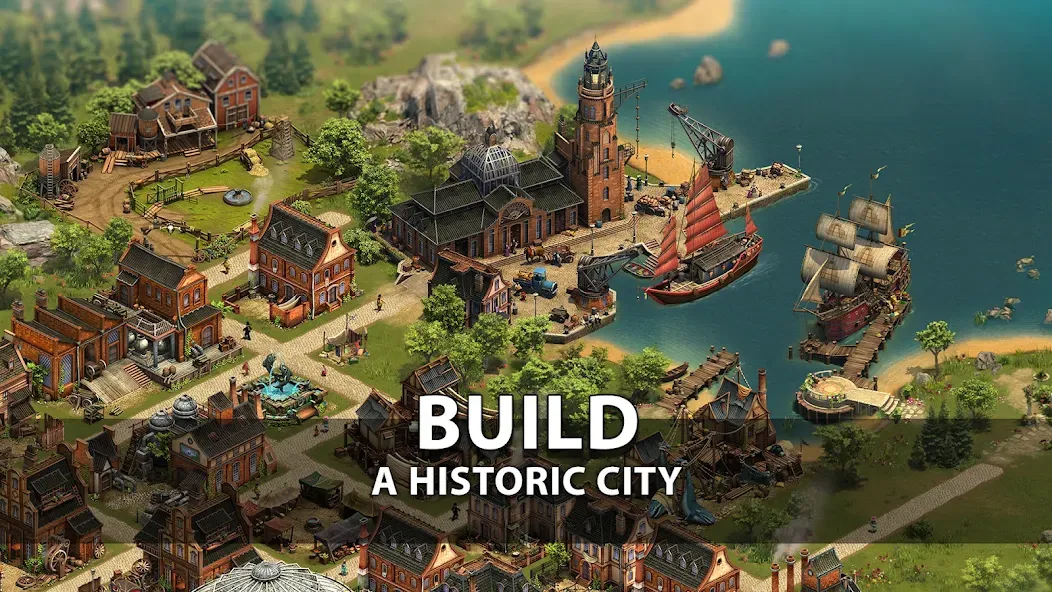 Forge of Empires: Build a City (Фордж оф Эмпайрс)  [МОД Бесконечные монеты] Screenshot 1