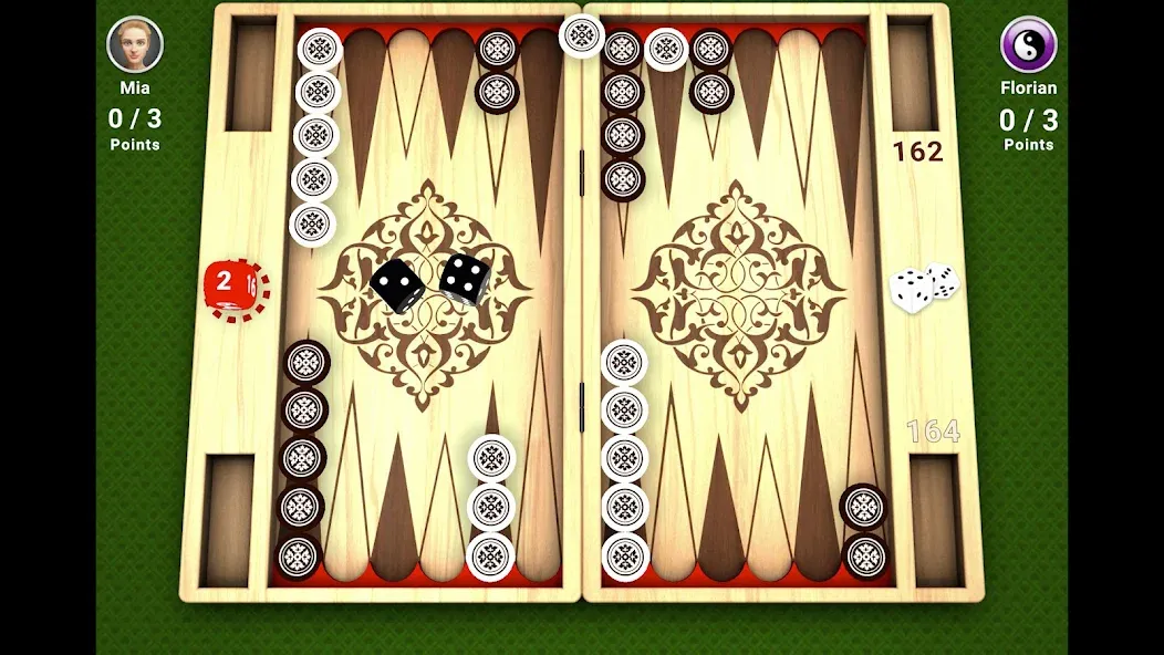 Backgammon -  Board Game  [МОД Unlocked] Screenshot 4