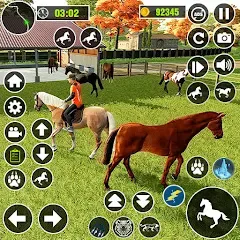 Взлом My Horse Herd Care Simulator (Мой симулятор ухода за стадом лошадей)  [МОД Бесконечные деньги] - стабильная версия apk на Андроид