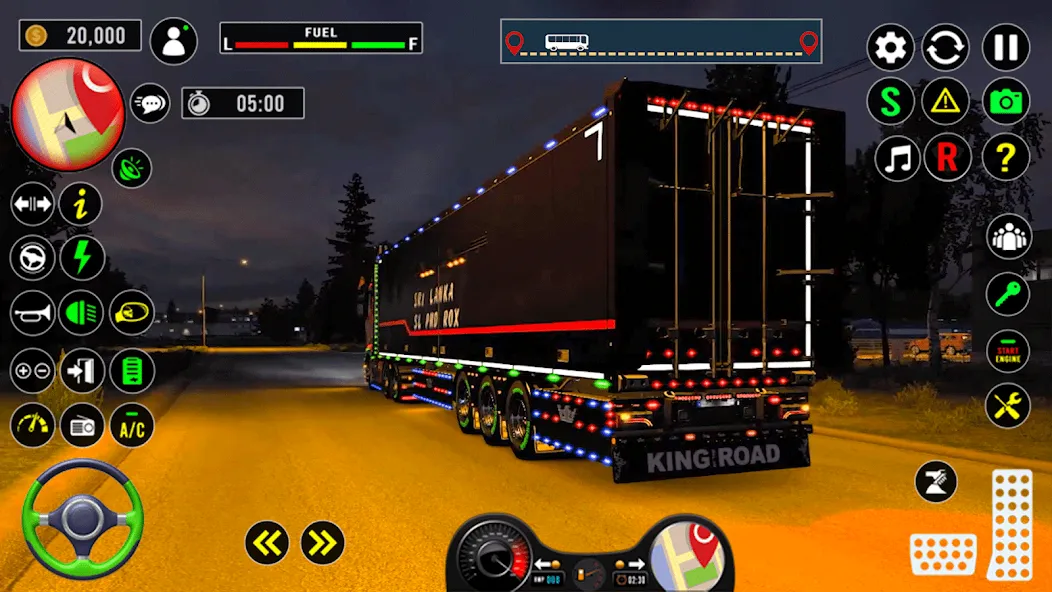 US Truck City Transport Sim 3d  [МОД Меню] Screenshot 2