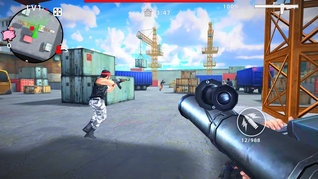 Gun Strike: FPS Shooter Game (Каунтер Атак)  [МОД Все открыто] Screenshot 5