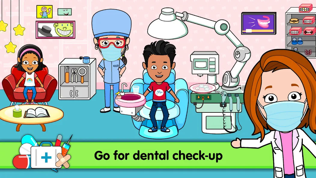 My Hospital Town Doctor Games  [МОД Все открыто] Screenshot 3
