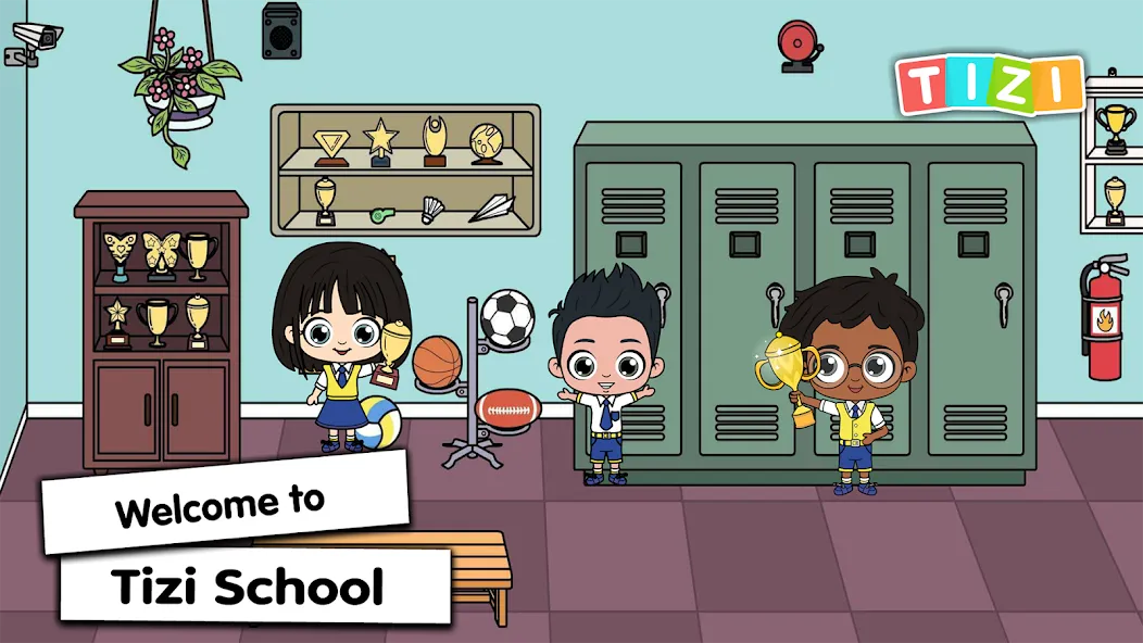 Tizi Town - My School Games  [МОД Все открыто] Screenshot 1