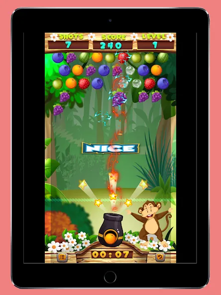 Fruits Shooter Pop (Фрутс Шутер Поп)  [МОД Все открыто] Screenshot 2