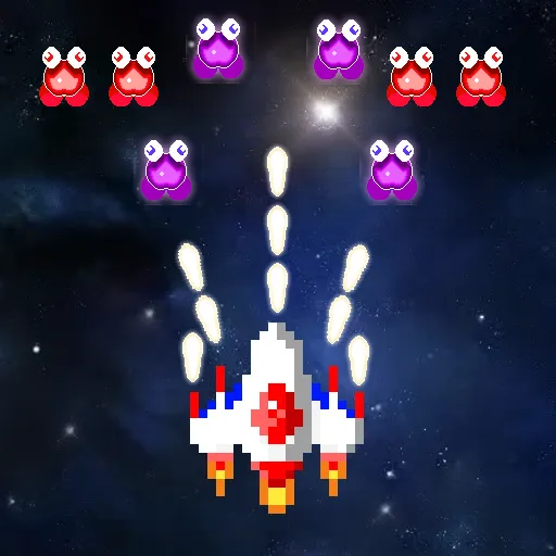 Galaxiga Retro Arcade Action (Галаксига Ретро Аркейд Экшн)  [МОД Все открыто] Screenshot 5