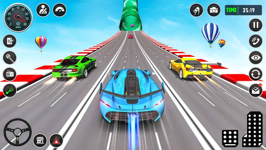 Ramp Car Stunt Racing Game (Крейзи Кар Стантс)  [МОД Unlocked] Screenshot 5