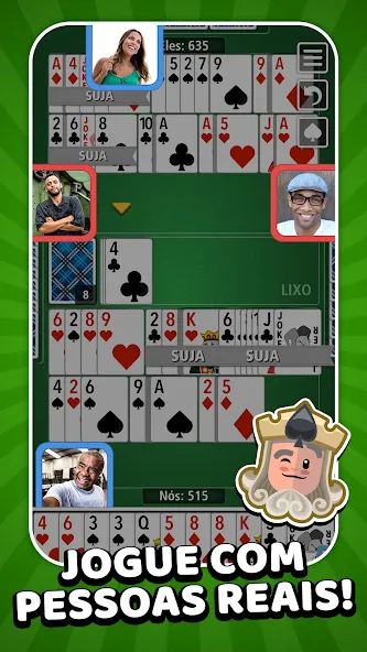 Buraco Jogatina: Card Games (Бурако Жогатина)  [МОД Много монет] Screenshot 1