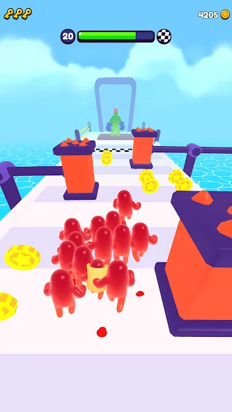 Join Blob Clash 3D: Mob Runner (Джойн Блоб Клаш 3D)  [МОД Бесконечные деньги] Screenshot 4