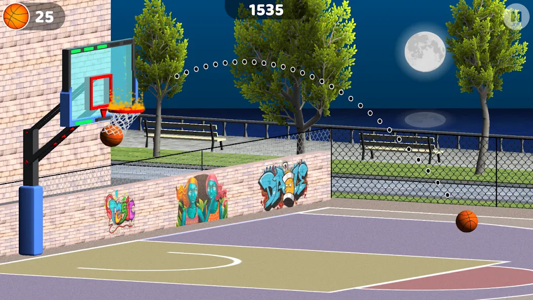 Basketball: Shooting Hoops  [МОД Бесконечные деньги] Screenshot 1