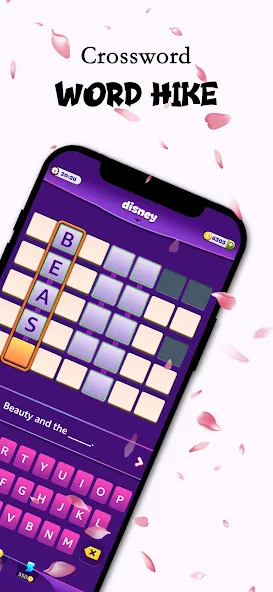 Word Hike -Inventive Crossword (Уорд Хайк)  [МОД Бесконечные монеты] Screenshot 1