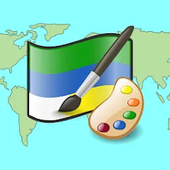 Скачать взлом Draw The Flag - Quiz & Maker  [МОД Бесконечные деньги] - стабильная версия apk на Андроид