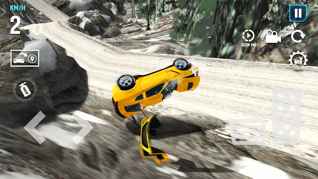 Mega Car Crash Simulator (Мега Кар Краш Симулятор)  [МОД Все открыто] Screenshot 4