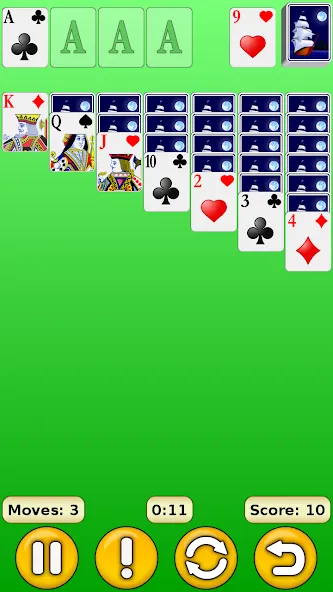 Solitaire  [МОД Все открыто] Screenshot 1