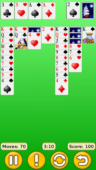 Solitaire  [МОД Все открыто] Screenshot 2