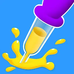 Скачать взлом Paint Dropper: draw puzzle (Пэйнт Дроппер)  [МОД Много монет] - стабильная версия apk на Андроид