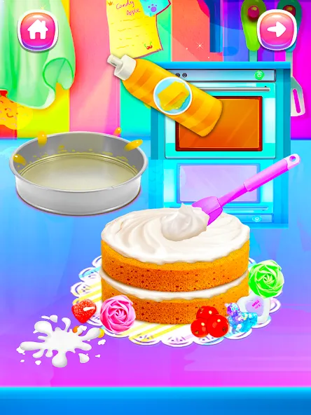 Girl Games: Unicorn Cooking  [МОД Меню] Screenshot 1