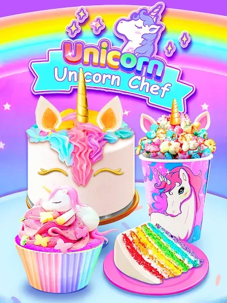 Girl Games: Unicorn Cooking  [МОД Меню] Screenshot 3