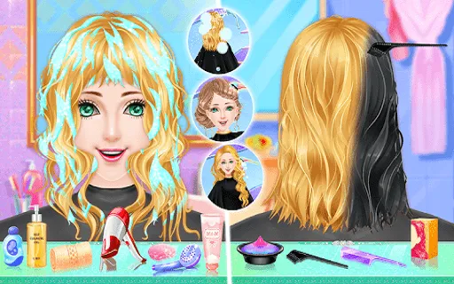 Doll Makeover - Fashion Queen (Игры по макияжу для девочек)  [МОД Unlimited Money] Screenshot 3