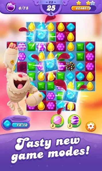 Candy Crush Friends Saga (Кенди Краш Френдс Сага)  [МОД Много монет] Screenshot 1