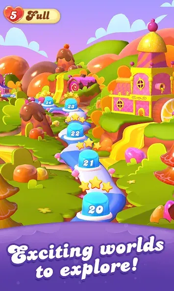 Candy Crush Friends Saga (Кенди Краш Френдс Сага)  [МОД Много монет] Screenshot 4