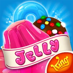 Взлом Candy Crush Jelly Saga (Кенди Краш Джелли Сага)  [МОД Меню] - стабильная версия apk на Андроид