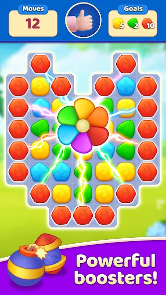 EverMatch 3 Game (ЭверМатч 3 Игра)  [МОД Mega Pack] Screenshot 3