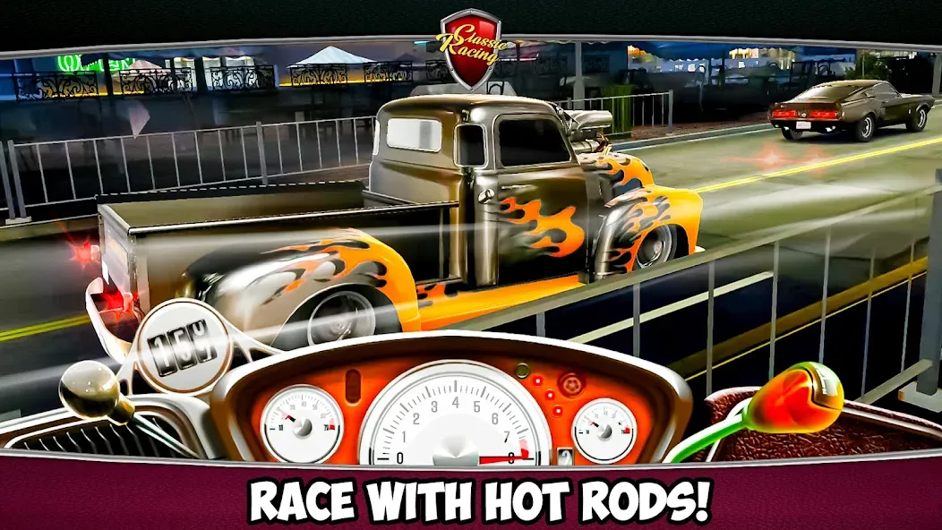 Classic Drag Racing Car Game (Классическая игра на гонках драгрейсинга)  [МОД Unlimited Money] Screenshot 5