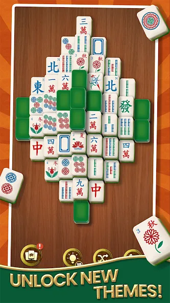 Mahjong Solitaire - Master (Маджонг Солитер)  [МОД Unlocked] Screenshot 3