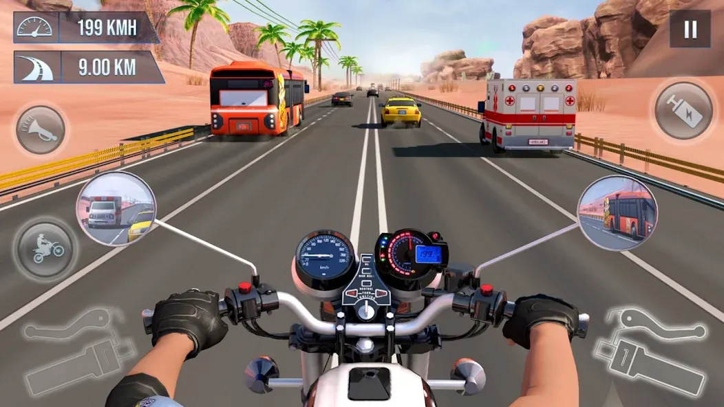 Moto World Tour: Bike Racing  [МОД Меню] Screenshot 1