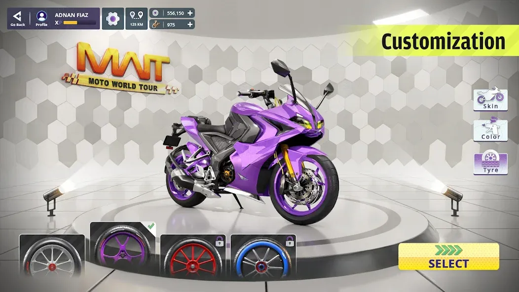 Moto World Tour: Bike Racing  [МОД Меню] Screenshot 4