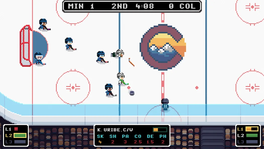 Ice League Hockey (Айс Лиг Хоккей)  [МОД Mega Pack] Screenshot 3