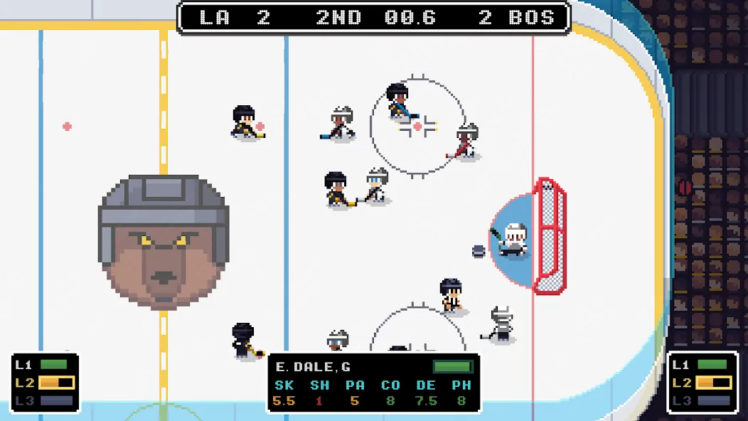 Ice League Hockey (Айс Лиг Хоккей)  [МОД Mega Pack] Screenshot 5