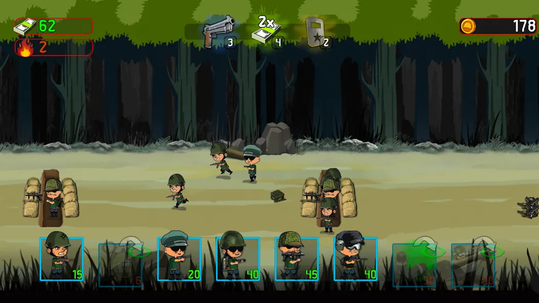 Army War: Military Troop Games  [МОД Меню] Screenshot 3