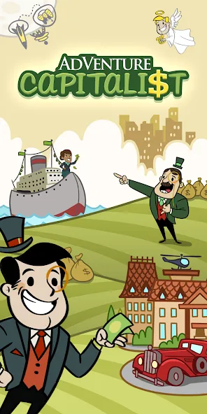 AdVenture Capitalist (ЭдВенчер Капиталист)  [МОД Unlimited Money] Screenshot 1