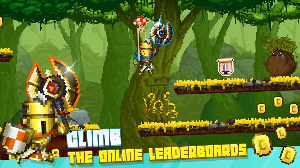 Bit Heroes Runner: Pixel Blitz (Бит Хероес Раннер)  [МОД Unlimited Money] Screenshot 4